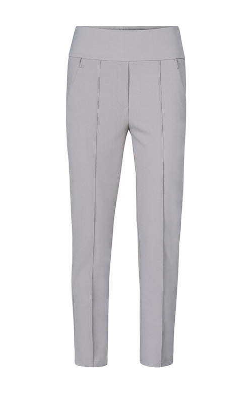 Elastische jersey broek met rits zakken - Moon Rock Dark Sand - Type: product